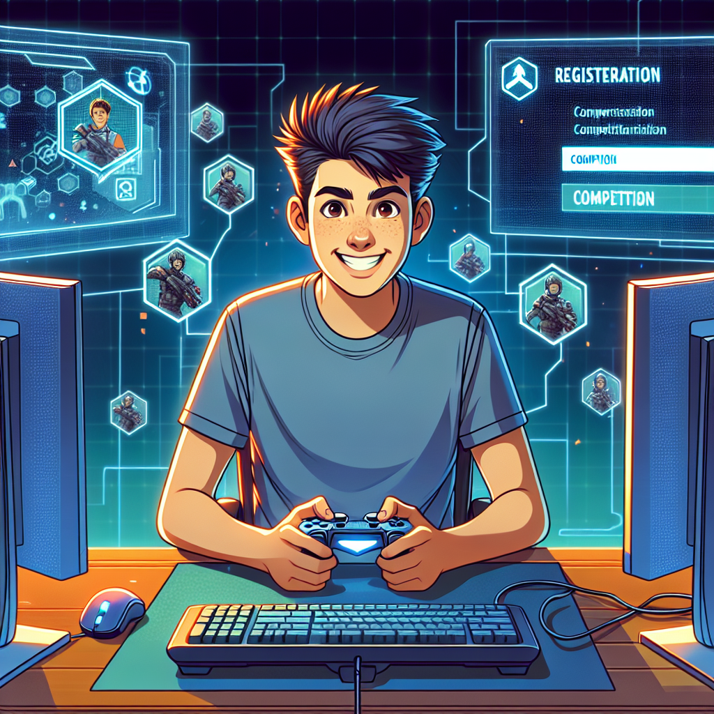 Leonardo Takes the Virtual Stage: Registering for an Online Game Competition