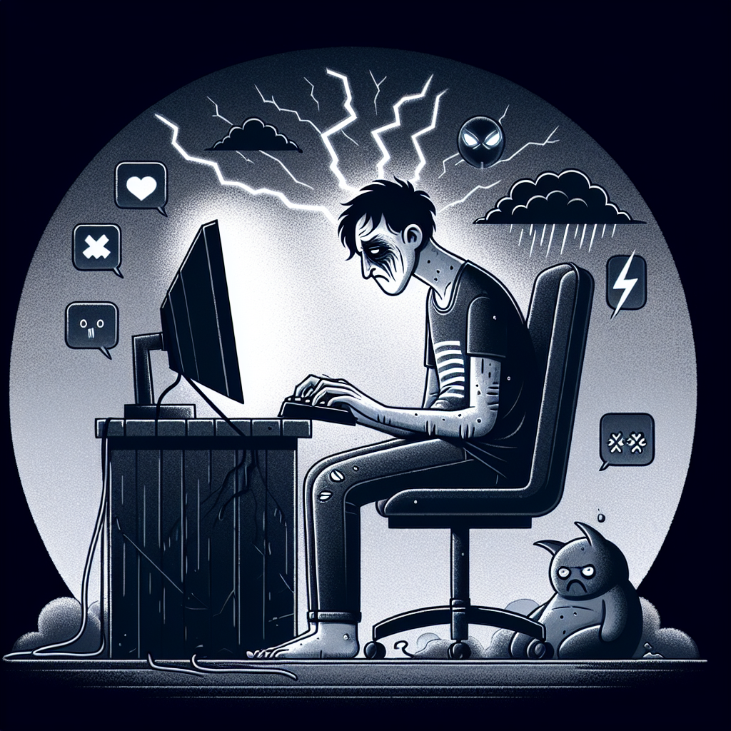 Dampak Negatif Bermain Game Online Terhadap Kesehatan Mental dan Fisik