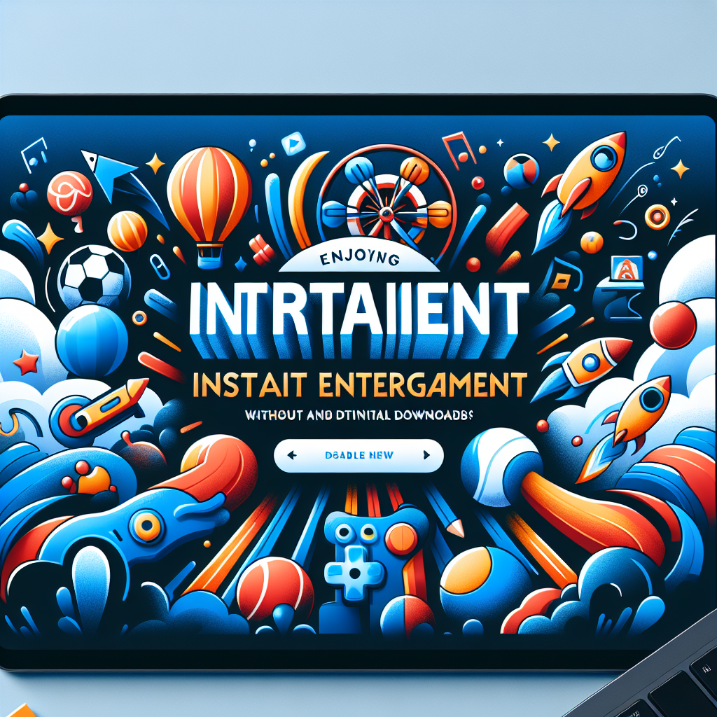 Game Online Gratis Tanpa Download: Nikmati Hiburan Instan Langsung di Browser Anda